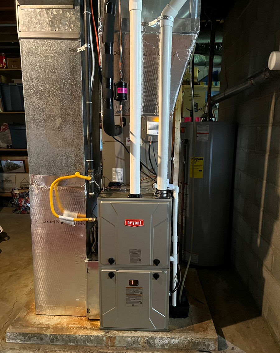 Bryant Straight A/C & Gas Furnace Changeout – Crescent Hill Dr, Richmond, KY