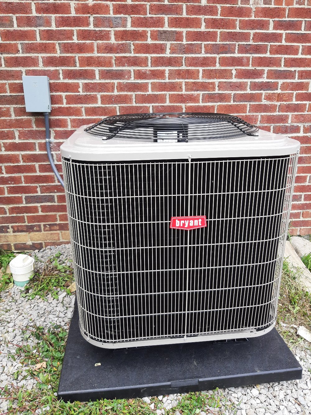 Isaac drive property in Richmond, KY gets new efficient heat pump and air handler