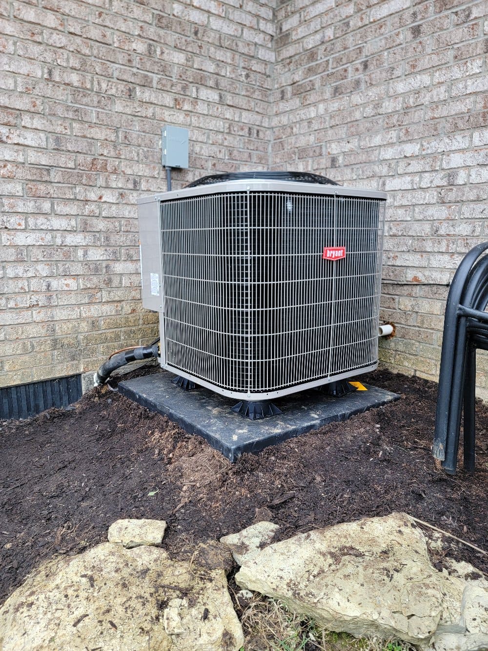 New Heat pump and air handler in Dreamland Subdv, Isaac Dr in Madison County KY