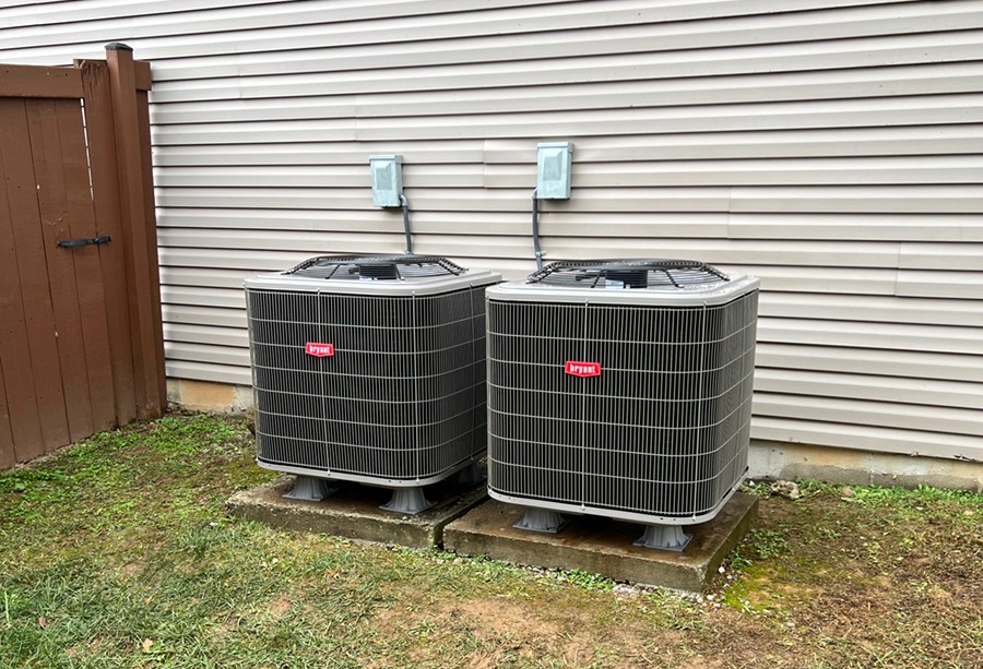 TWO from me & TWO for You! Dual heat pump system change-out in Lexington!